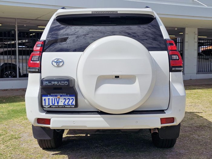 2018 Toyota Landcruiser Prado GXL GDJ150R 4X4 Dual Range Glacier White