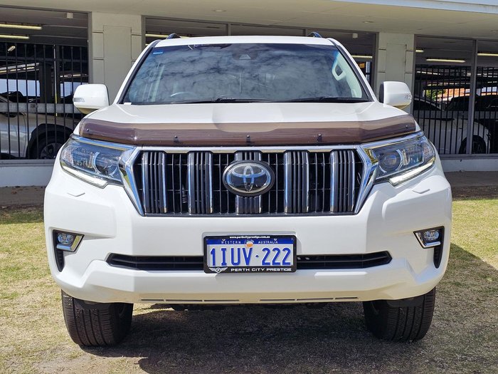 2018 Toyota Landcruiser Prado GXL GDJ150R 4X4 Dual Range Glacier White
