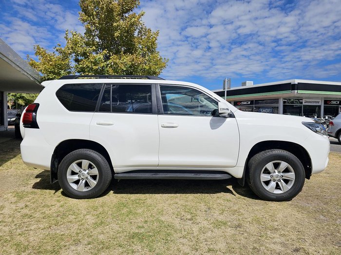 2018 Toyota Landcruiser Prado GXL GDJ150R 4X4 Dual Range Glacier White