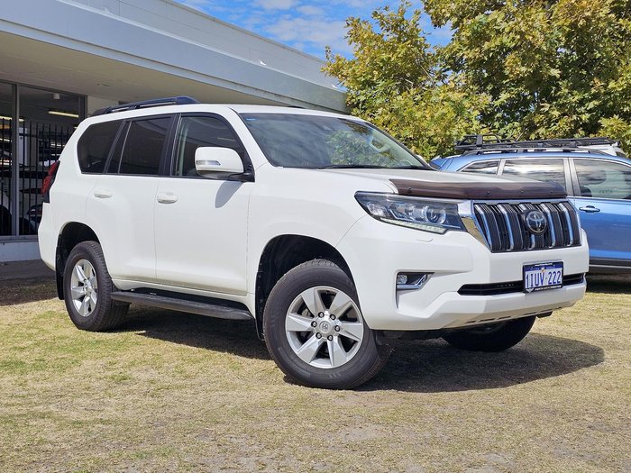 2018 Toyota Landcruiser Prado GXL GDJ150R 4X4 Dual Range Glacier White