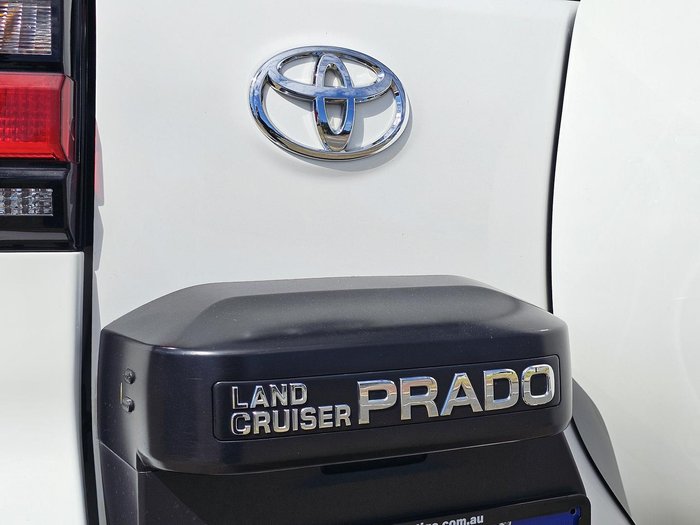 2018 Toyota Landcruiser Prado GXL GDJ150R 4X4 Dual Range Glacier White
