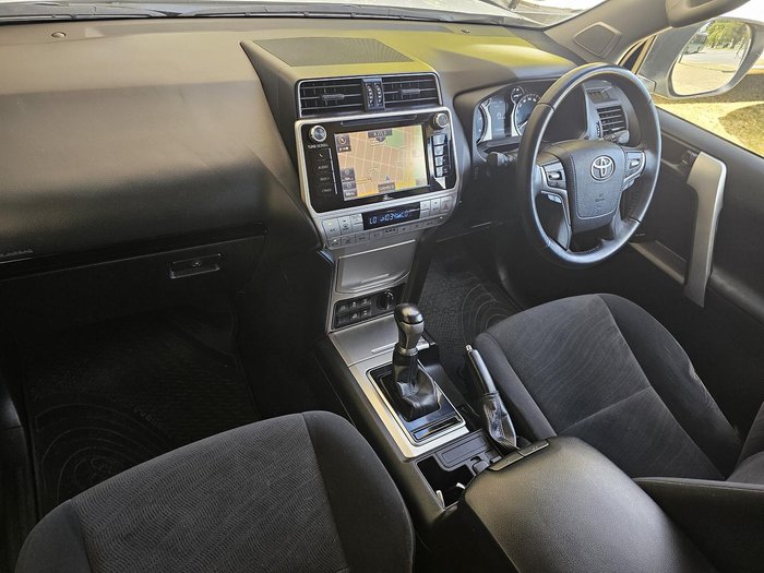 2018 Toyota Landcruiser Prado GXL GDJ150R 4X4 Dual Range Glacier White