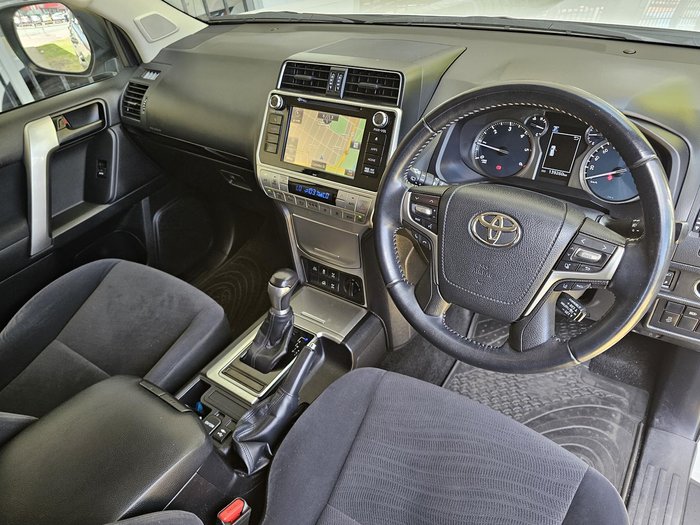 2018 Toyota Landcruiser Prado GXL GDJ150R 4X4 Dual Range Glacier White