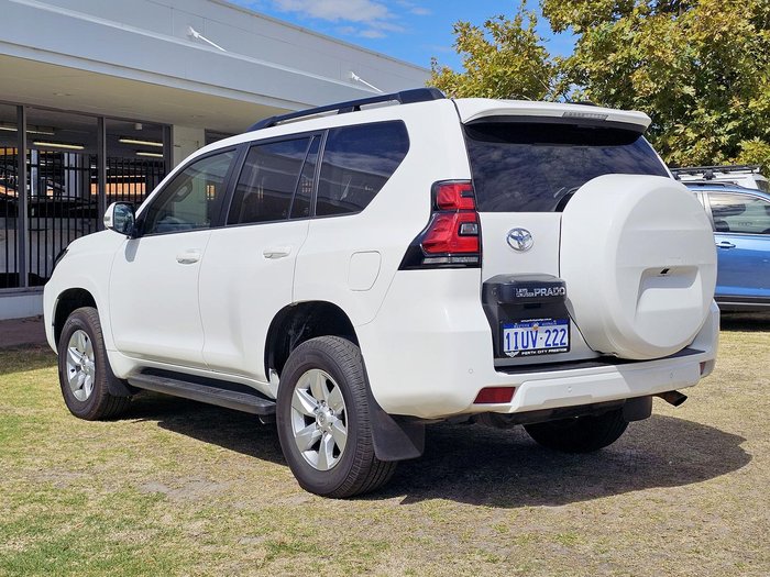 2018 Toyota Landcruiser Prado GXL GDJ150R 4X4 Dual Range Glacier White
