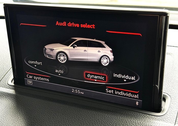 2016 Audi RS3 8V MY16 Four Wheel Drive Mythos Black