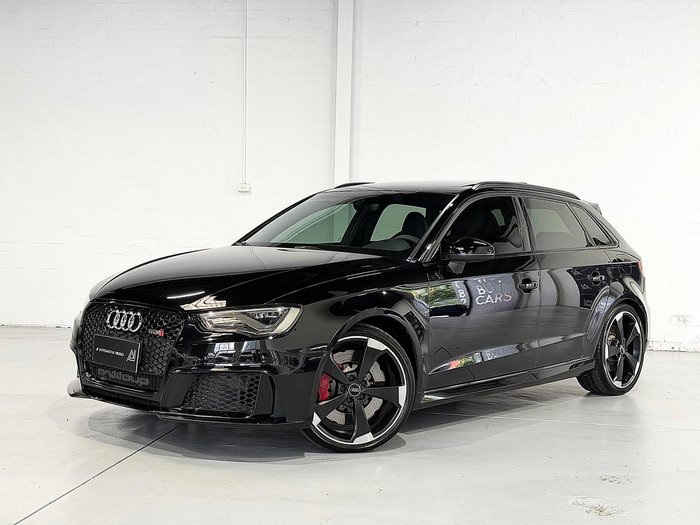 2016 Audi RS3 8V MY16 Four Wheel Drive Mythos Black