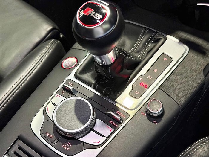 2016 Audi RS3 8V MY16 Four Wheel Drive Mythos Black