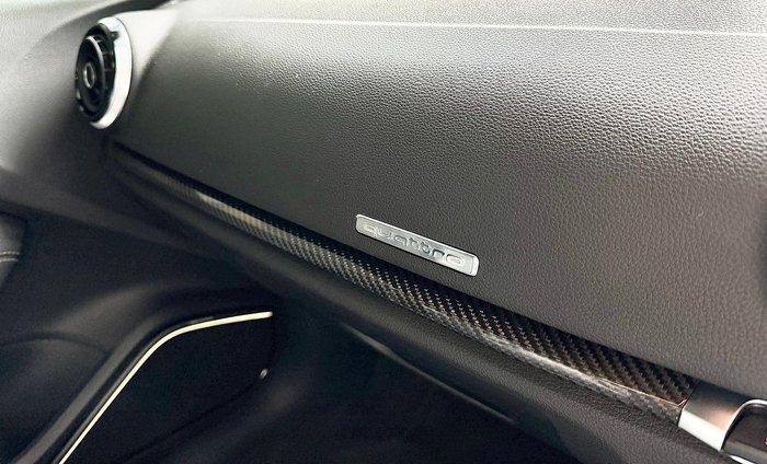 2016 Audi RS3 8V MY16 Four Wheel Drive Mythos Black