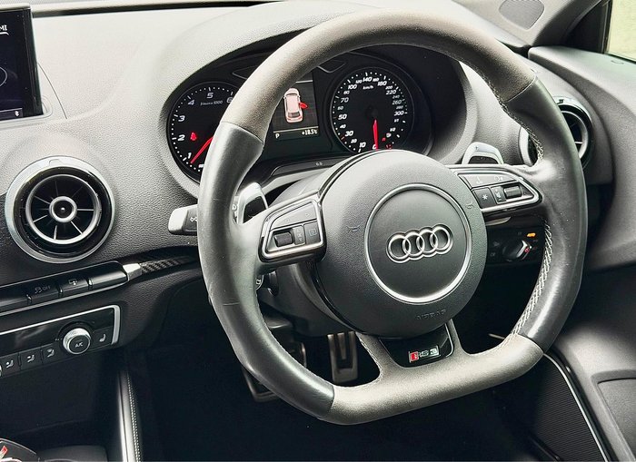 2016 Audi RS3 8V MY16 Four Wheel Drive Mythos Black