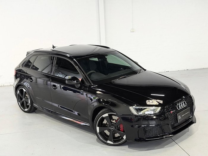 2016 Audi RS3 8V MY16 Four Wheel Drive Mythos Black
