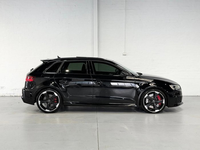 2016 Audi RS3 8V MY16 Four Wheel Drive Mythos Black