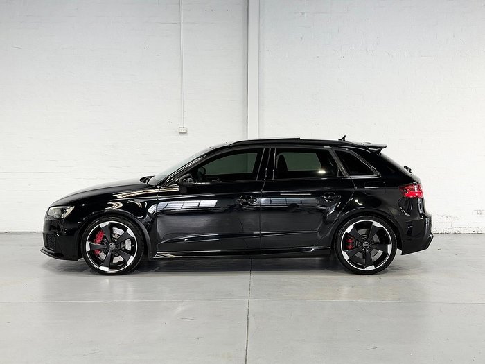 2016 Audi RS3 8V MY16 Four Wheel Drive Mythos Black