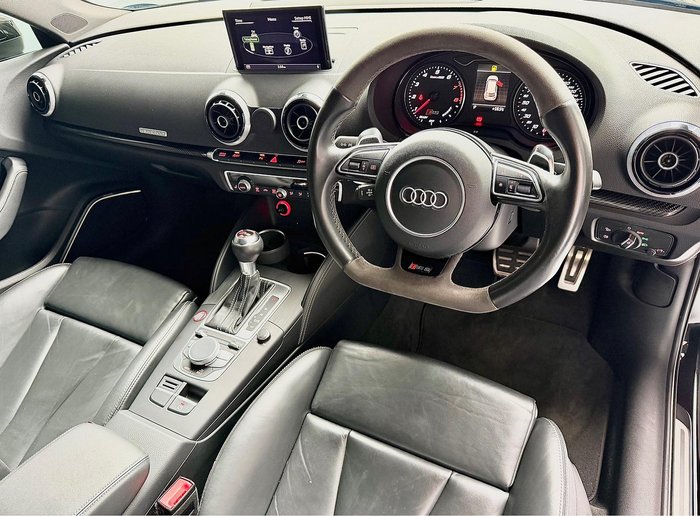2016 Audi RS3 8V MY16 Four Wheel Drive Mythos Black