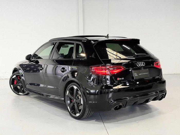 2016 Audi RS3 8V MY16 Four Wheel Drive Mythos Black