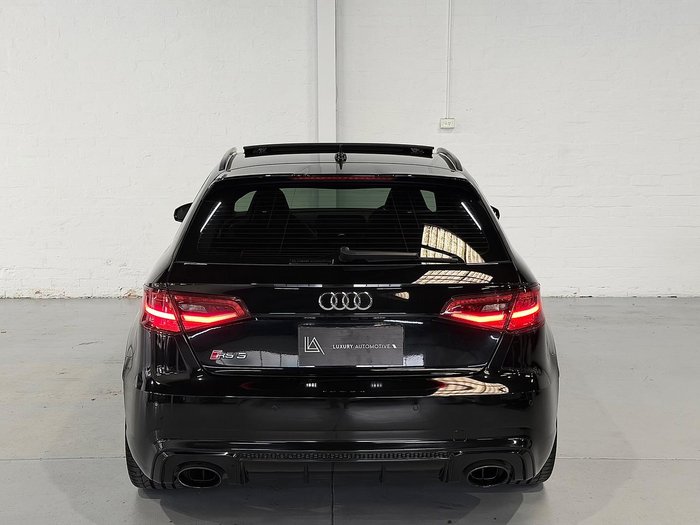 2016 Audi RS3 8V MY16 Four Wheel Drive Mythos Black