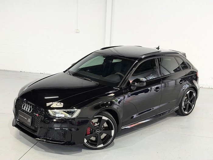2016 Audi RS3 8V MY16 Four Wheel Drive Mythos Black