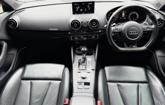 2016 Audi RS3 8V MY16 Four Wheel Drive Mythos Black