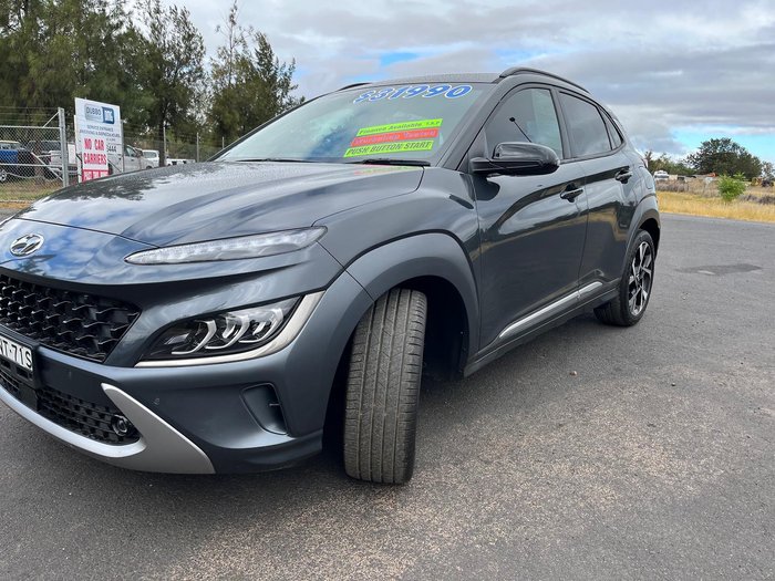 2021 Hyundai Kona Highlander OS.V4 MY21 Dark Knight