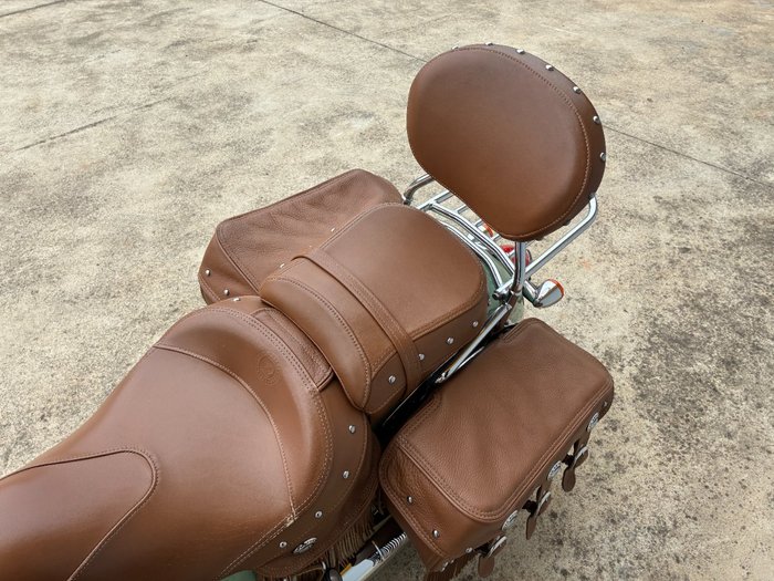 2020 Indian CHIEF VINTAGE W GREEN-IV CREAM Green