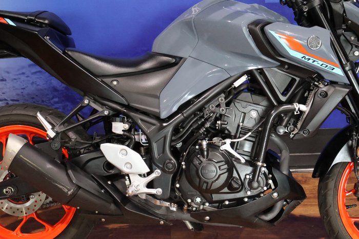 2021 Yamaha MT-03 (MT03LA) (ABS) Grey
