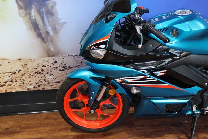 2021 Yamaha YZF-R3 Teal