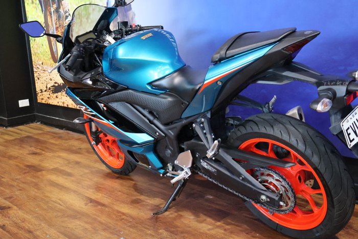 2021 Yamaha YZF-R3 Teal