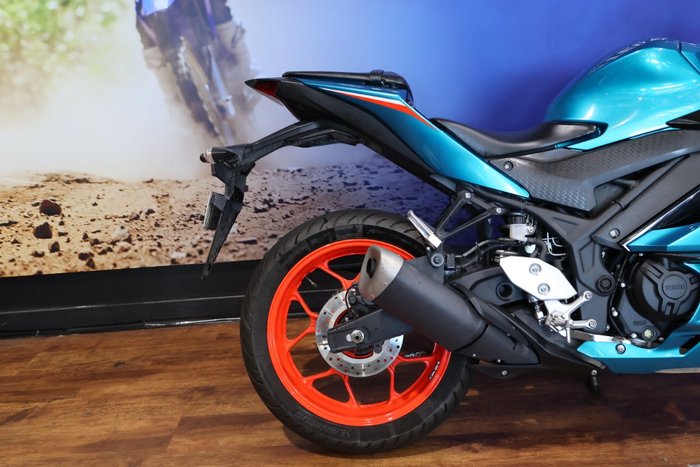 2021 Yamaha YZF-R3 Teal