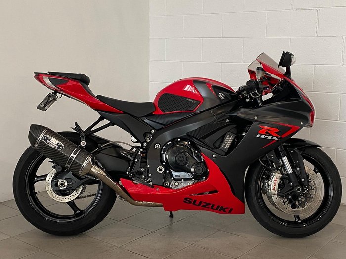 2015 Suzuki GSX-R600 GSX-R Red