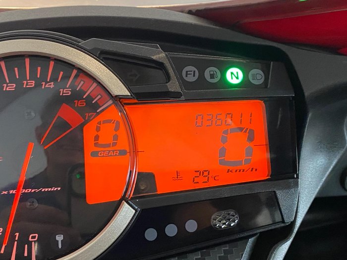 2015 Suzuki GSX-R600 GSX-R Red