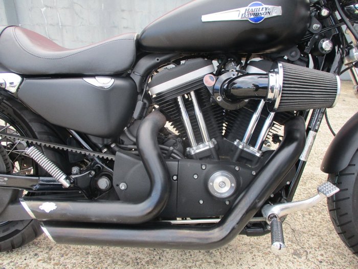 2012 HARLEY-DAVIDSON XL1200C 1200 CUSTOM BLACK