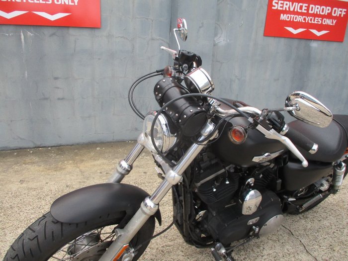 2012 HARLEY-DAVIDSON XL1200C 1200 CUSTOM BLACK