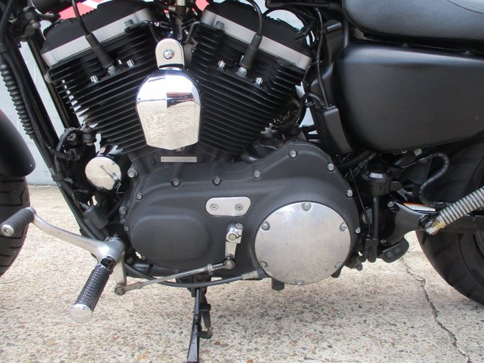 2012 HARLEY-DAVIDSON XL1200C 1200 CUSTOM BLACK