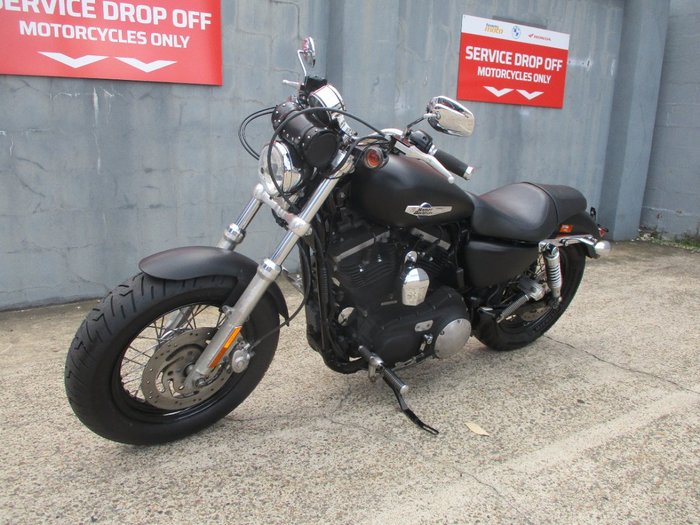 2012 HARLEY-DAVIDSON XL1200C 1200 CUSTOM BLACK