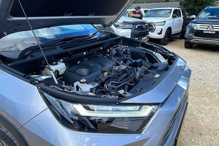 2022 Toyota RAV4 GXL AXAH54R 4X4 On Demand Silver Sky