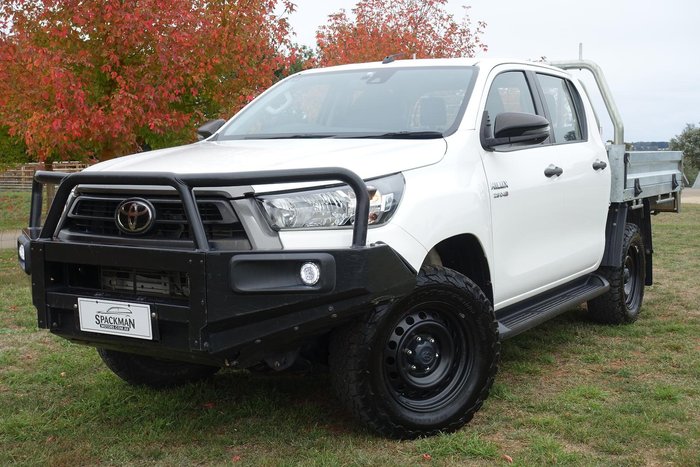 2020 Toyota Hilux SR GUN126R 4X4 Dual Range Glacier White