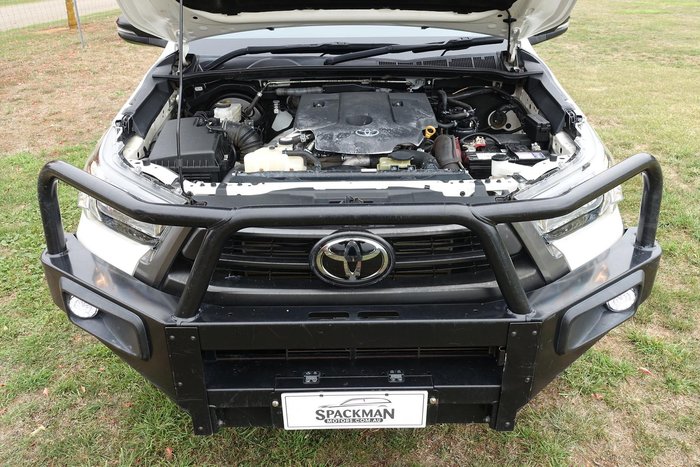 2020 Toyota Hilux SR GUN126R 4X4 Dual Range Glacier White