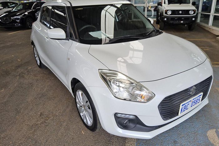 2019 Suzuki Swift GL Navigator AZ Pure White