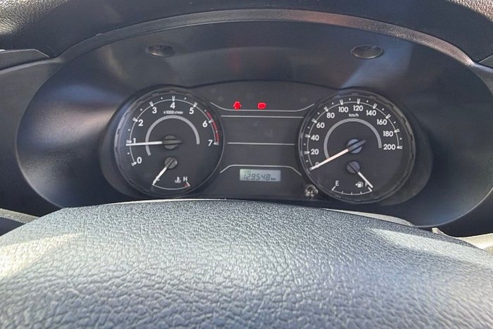 2017 Toyota Hilux Workmate TGN121R Glacier White