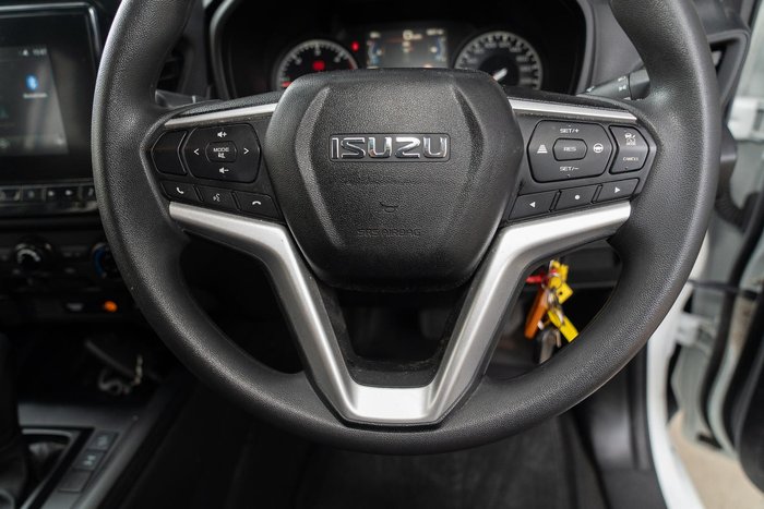 2020 Isuzu D-MAX SX MY21 4X4 Dual Range Mineral White