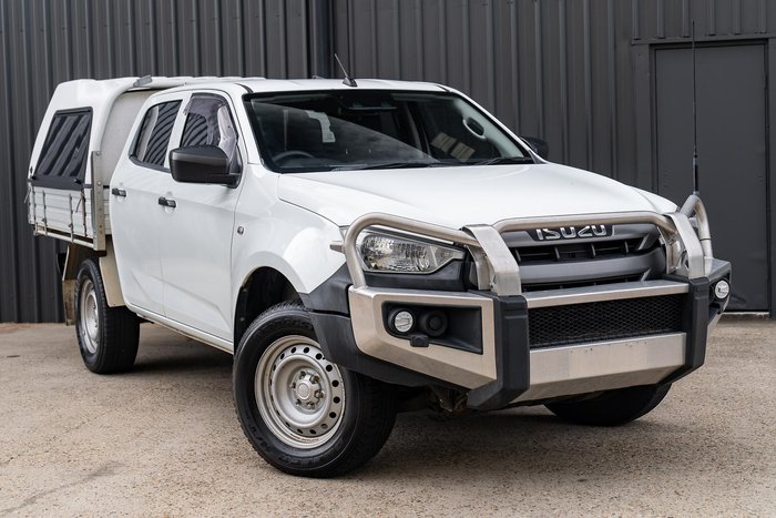 2020 Isuzu D-MAX SX MY21 4X4 Dual Range Mineral White