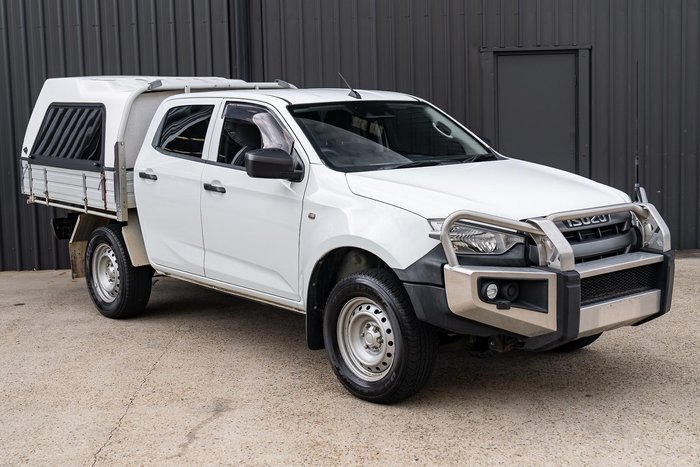 2020 Isuzu D-MAX SX MY21 4X4 Dual Range Mineral White