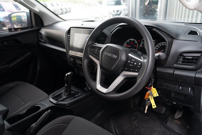 2020 Isuzu D-MAX SX MY21 4X4 Dual Range Mineral White