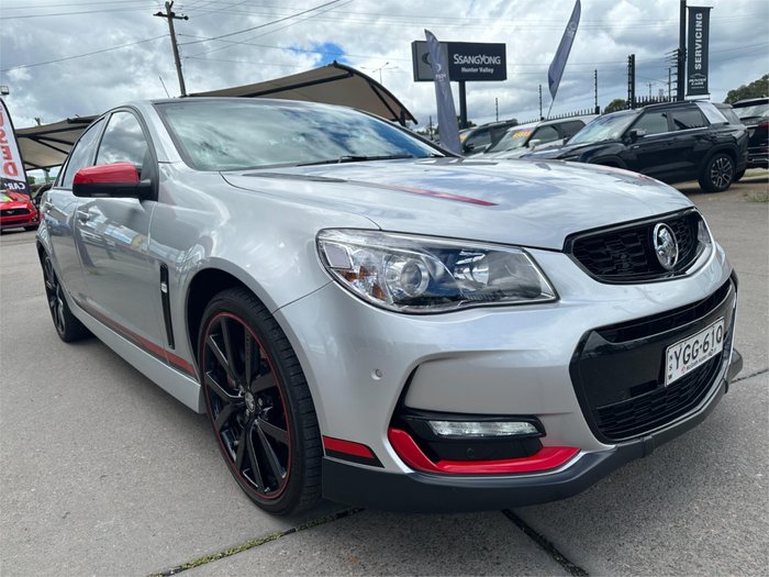 2017 HOLDEN COMMODORE SS-V REDLINE MOTORSPORT EDT VF II MY17 Silver