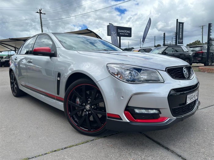 2017 HOLDEN COMMODORE SS-V REDLINE MOTORSPORT EDT VF II MY17 Silver