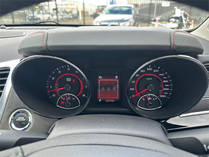 2017 HOLDEN COMMODORE SS-V REDLINE MOTORSPORT EDT VF II MY17 Silver