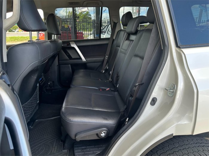 2017 TOYOTA LANDCRUISER PRADO GXL (4x4) GDJ150R MY17 WHITE