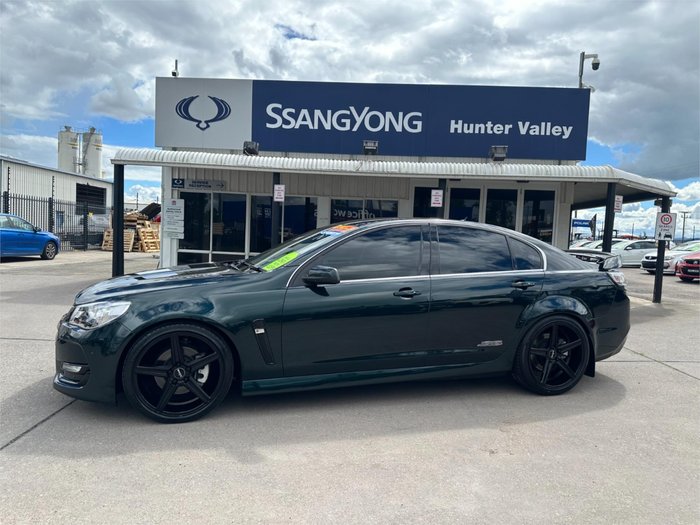 2015 HOLDEN COMMODORE SS-V VF II Green