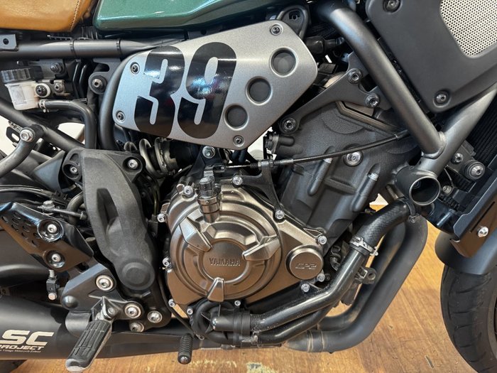 2018 Yamaha XSR700 GREEN