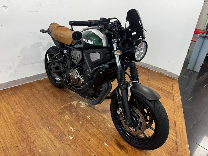 2018 Yamaha XSR700 GREEN