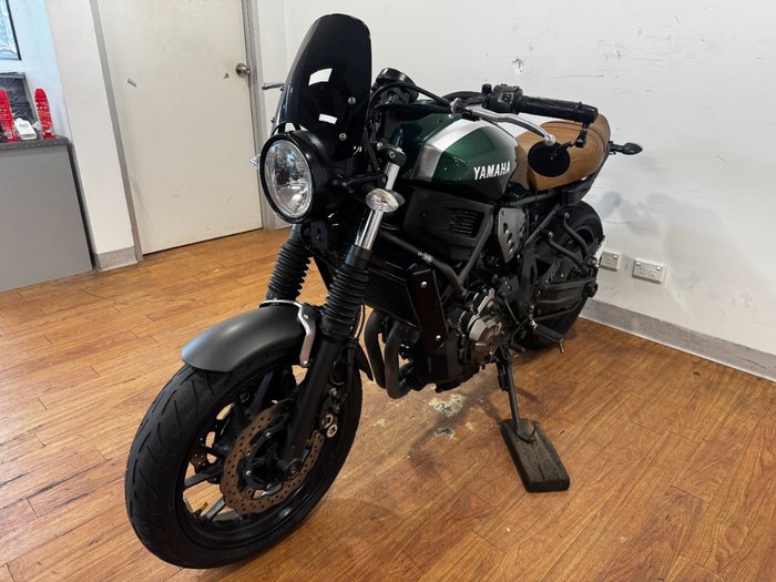 2018 Yamaha XSR700 GREEN